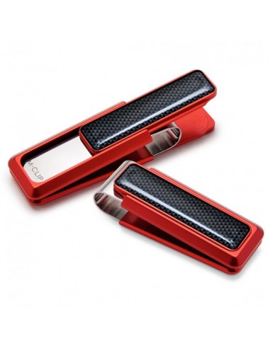 Red Anodized Money Clip by M-Clip shop