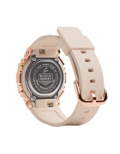 Casio G-Shock GMS Rose Gold Stainless Steel Womens Watch GMS5600PG-4 plus qu'un jeu 