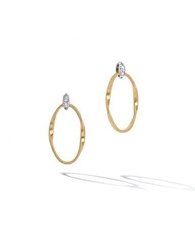 Marco Bicego 18k Yellow Gold Marrakech Onde Stud Drop Earrings solde