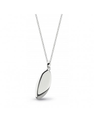 Kit Heath Sterling Silver Coast Facet Oval Necklace pour bénéficier 