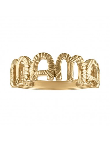 My Story "The Veda" Mama Fluted Ring MSR2721/MAMA/14Y pas chere