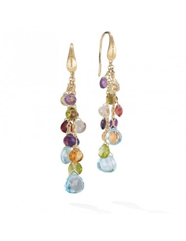 Marco Bicego 18k Yellow Gold Multi-Color Multi-Strand Paradise Earrings shop