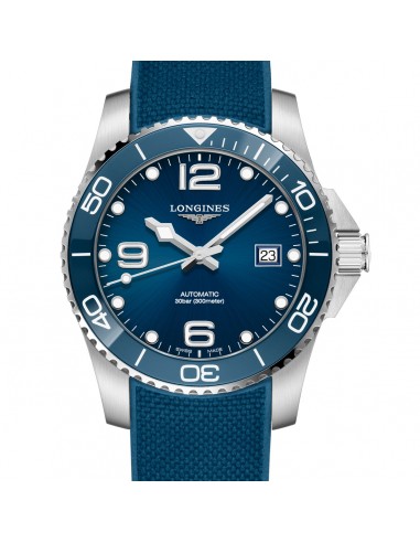 Longines Hydroconquest 41MM Automatic Sunday Blue Dial Watch L37814969 brillant des détails fins