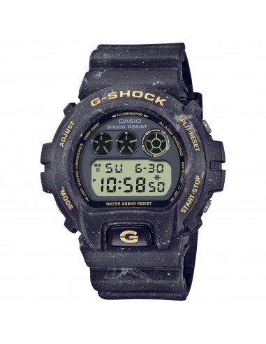 Casio G-Shock Digital Smokey Sea Face Blue Grey Swirl Watch DW6900WS-1 2 - 3 jours ouvrés.