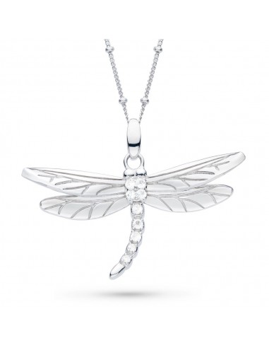 Kit Heath Blossom Flyte Dragonfly White Topaz Statement Necklace store