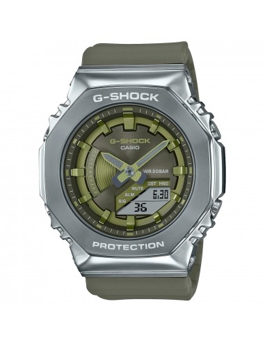 Casio G-Shock GMS Casioak Green GMS2100-3A Womens Watch paiement sécurisé