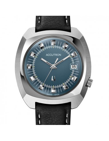 Accutron Legacy Automatic Blue "261" 1971 Watch 38.5mm Limited Leather le concept de la Pate a emporter 