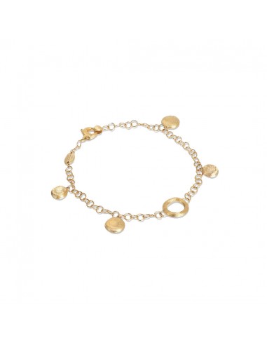 Marco Bicego Jaipur Collection 18K Yellow Gold Charm Bracelet BB2612 Y basket pas cher