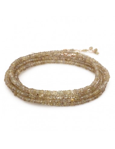 Anne Sportun Confetti Champagne Garnet Bead Wrap Bracelet Necklace B098G-CON-BR.GARN Profitez des Offres !