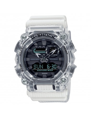 Casio G-Shock GA900SKL-7A Sound Waves Clear Transparent Watch Toutes les collections ici