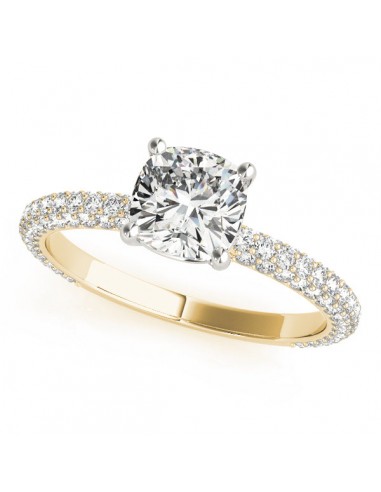 PAVE ENGAGEMENT RING WITH CU HEAD online