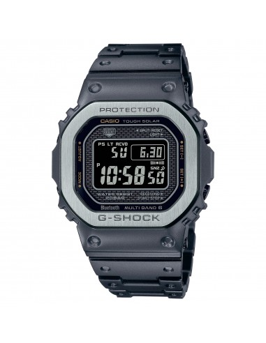 CASIO G-SHOCK Full Metal Square Black 5000 GMWB5000MB-1 Watch Steel Voir les baskets