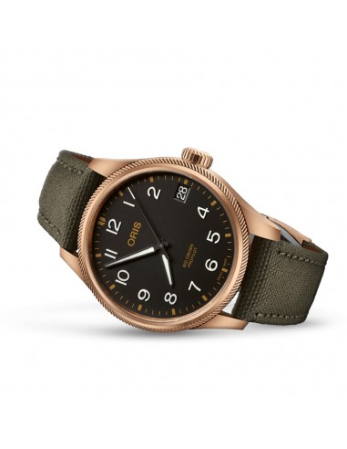 Oris Big Crown Pro Pilot Big Date 41MM Bronze Case Green Textile Strap Watch 01 751 7761 3164-07 3 2003BRLC shop