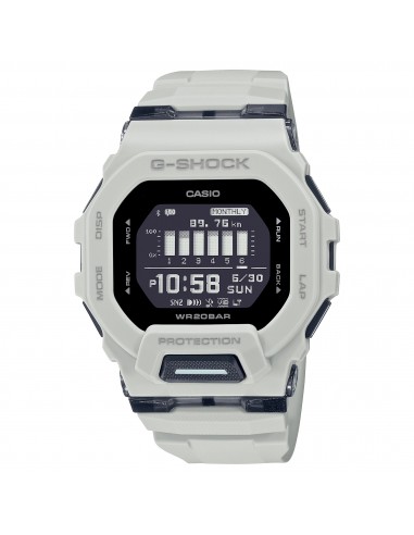 CASIO G-Shock GBD200UU-9 Utility Light Grey Watch Power Trainer Square Limited en stock