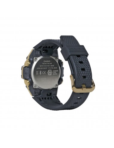 Casio G-Shock G-Steel Black Stay Gold Watch GSTB400GB-1A9 Solar Par le système avancé 