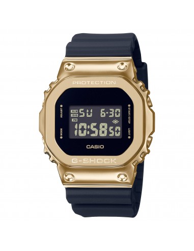 Casio G-Shock GM5600G-9 "Stay Gold" Gold Metal IP Square Watch la livraison gratuite