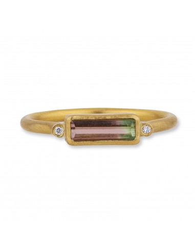 Lika Behar "Love" Watermelon Tourmaline Ring 22K Yellow Gold en ligne