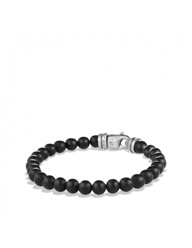 Men's Spiritual Beads Bracelet with Black Onyx 6MM de l' environnement