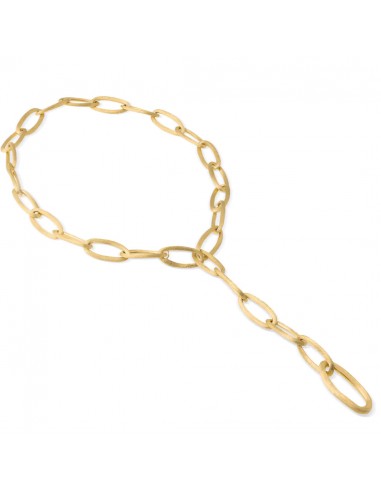 Marco Bicego Jaipur Link Collection 18K Yellow Gold Oval Link Convertible Lariat Necklace JUSQU'A -70%! 