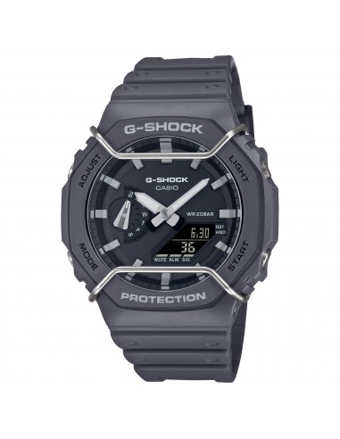 Casio G-Shock Black Tone-on-Tone Carbon CasiOak Protector Pack GA2100PTS-8A Toutes les collections ici