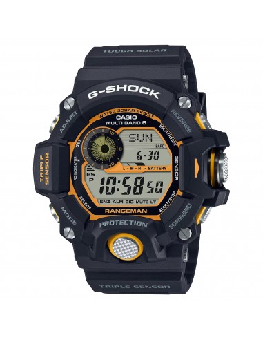 Casio G-Shock Black & Yellow Rangeman Watch GW9400Y-1 ou a consommer sur place