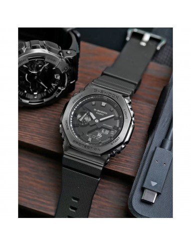 Casio G-Shock Black-on-Black CasiOak GM2100BB-1A GM2100 Series Watch Livraison rapide