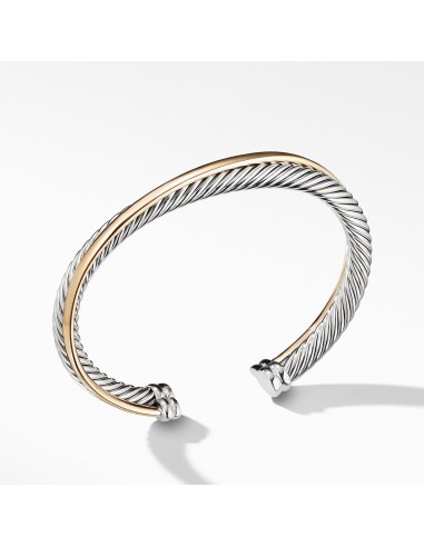 David Yurman Crossover Cuff with Gold 5MM de la marque