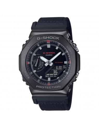 Casio G-Shock Metal Bezel CasiOak GM2100CB-1A GM2100 Ultility Watch Black Canvas Le MVP de beaucoup