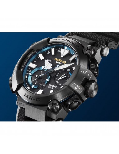 Casio G-Shock MRG Frogman MRGBF1000R-1A Blue Titanium Dive Watch Comparez et commandez 