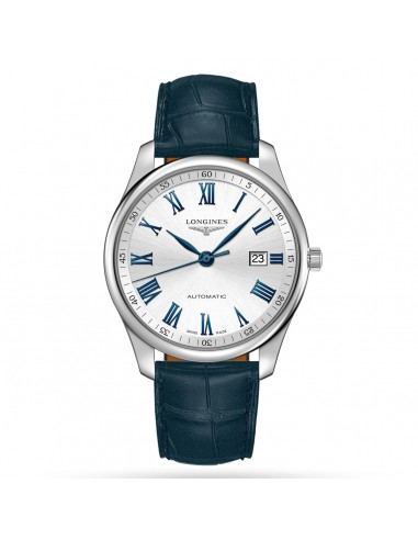 Longines Masters Collection 42MM Automatic Silver Dial Blue Strap Watch L28934792 Comparez plus de prix