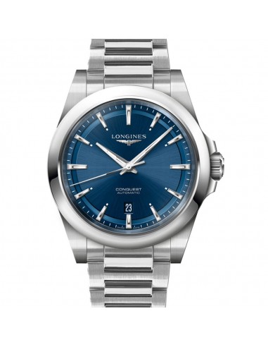 Longines Conquest 41MM Automatic Blue Dial Stainless Steel Case Watch L38304926 hantent personnes