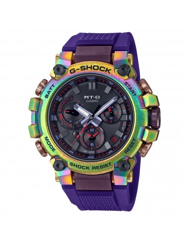 Casio G-Shock MTGB3000PRB-1 Aurora Oval Rainbow Purple Limited Edition MTG Watch prix