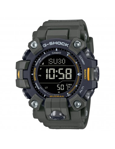 CASIO G-Shock GW9500-3 Mudman Triple Sensor Solar Green Watch en stock