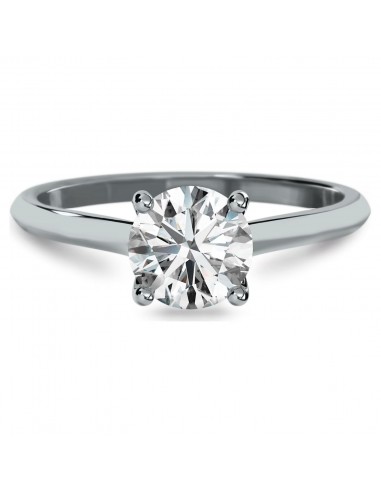 Swarovski Eternity Solitaire 1 Carat Diamond Ring 14K White Gold soldes