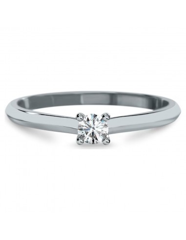 Swarovski Essentials Solitaire Round Diamond Ring Sterling Silver du meilleur 