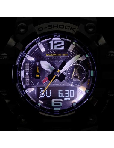 CASIO G-Shock GWGB1000-3A Green Mudmaster Bluetooth Triple Limited Watch paiement sécurisé