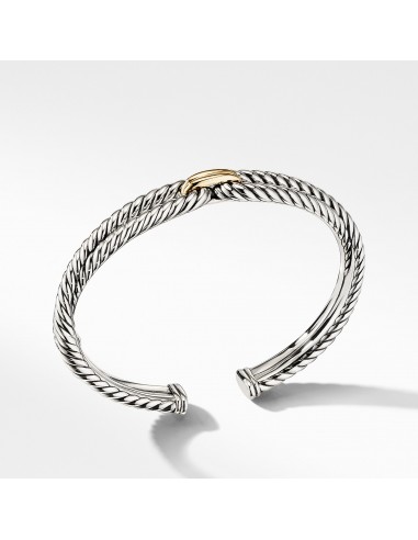 David Yurman Cable Loop Bracelet with 18K Gold 50-70% off 