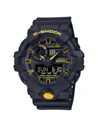 CASIO G-SHOCK GA700CY-1A Black & Caution Yellow Watch outlet