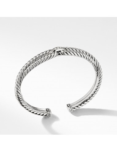 David Yurman Cable Loop Bracelet with Diamonds en ligne des produits 