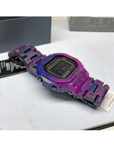 CASIO G-SHOCK GCWB5000UN-6 Purple 40th Anniversary Full Carbon Square Watch les ligaments