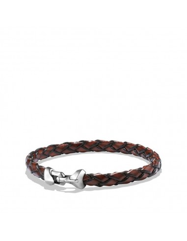 David Yurman Men's Armory Leather Bracelet in Brown des créatures d'habitude