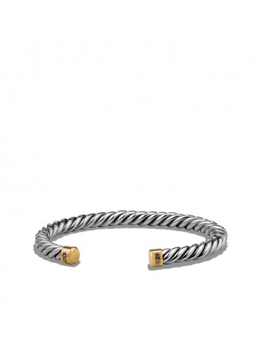 David Yurman Men's Cuff Bracelet with 18K Gold vente chaude votre 