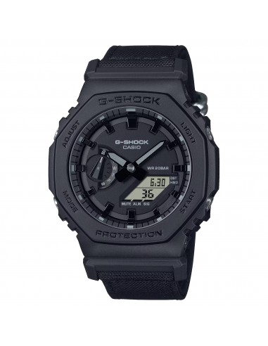 Casio G-Shock Black Utility w/ Cordura Eco Band Watch GA2100BCE-1A ou a consommer sur place