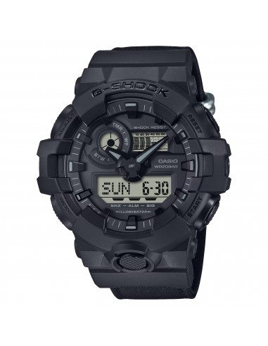 CASIO G-SHOCK Utility Black w/ Cordura Eco Band Watch GA700BCE-1A la livraison gratuite