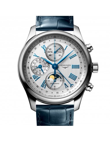 Longines Masters Silver Blue Moon 42mm Watch L2.773.4.71.2 votre restaurant rapide dans 