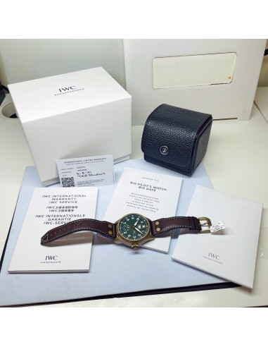 Pre-Owned IWC Spitfire Mission Accomplished Watch 46.2mm Green Bronze IW510506 le concept de la Pate a emporter 