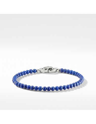 Men's Spiritual Beads Bracelet with Lapis 4MM Découvrez la collection