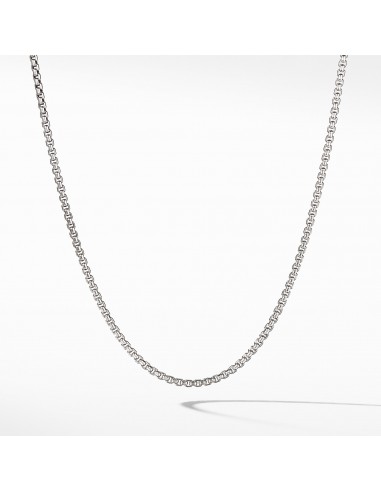 David Yurman Chain Necklace Small Box with Gold 2.7MM 50% de réduction en Octobre 2024