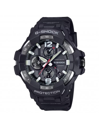 CASIO G-SHOCK GRB300-1A4 Gravity Master Black Solar Bluetooth Pilot Watch destockage