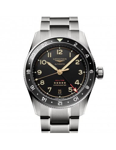 Longines Spirit Zulu Time Titanium GMT L3.802.1.53.6 39.00mm Dans la société mordern